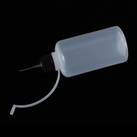 5X5/10/20/30/50/100 ML końcówka igłowa butelka kleju papier do majsterkowania Art Quilling Tool Craft Parper Precision Bottle Needle Bottle aplikator 6